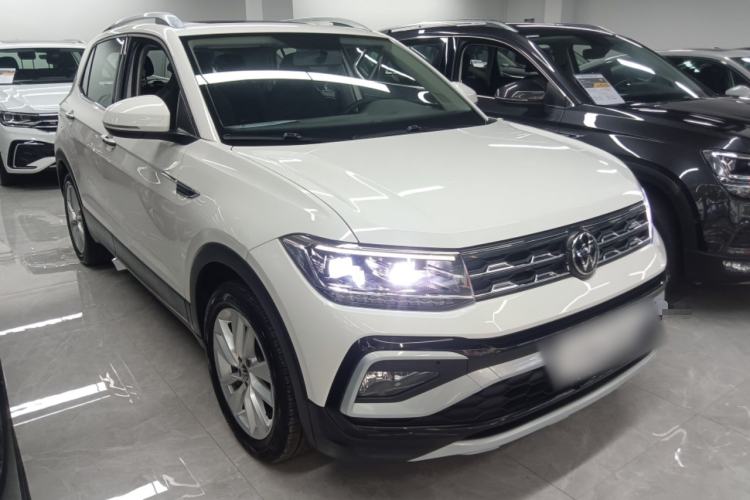 Used Volkswagen T-Cross 2021 1.5L Automatic Comfort Edition Front Right 45 Deg