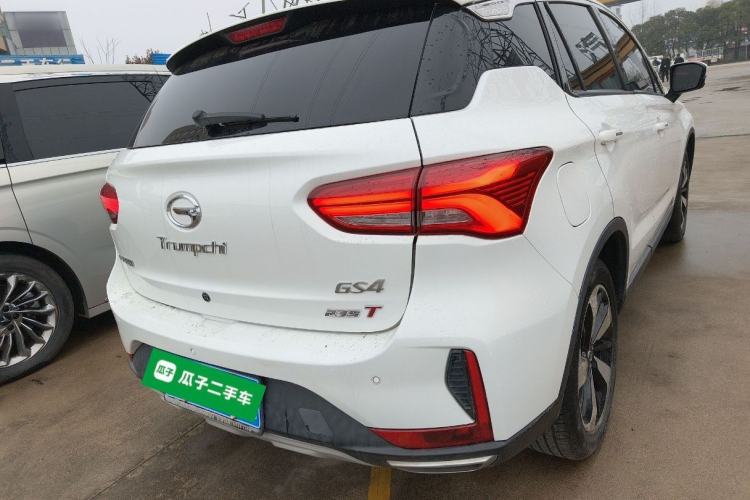 Used GAC Trumpchi GS4 2018 235T Automatic Two-Wheel Drive Luxury Smart Connectivity Version Rear Right 45 Deg