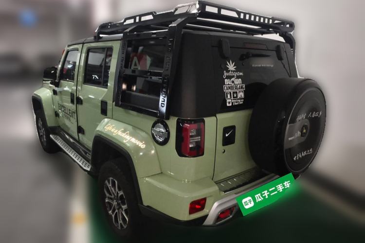 Used BAIC Off-Road BJ40 2019 2.0T Automatic Four-Wheel Drive Urban Hunter Edition Premium Model China V Emission Standard
