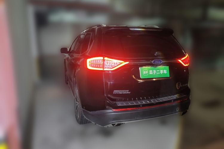 Used Ford Edge 2018 EcoBoost 245 Four-Wheel Drive Titanium 7-Seater Rear Left 45 Deg