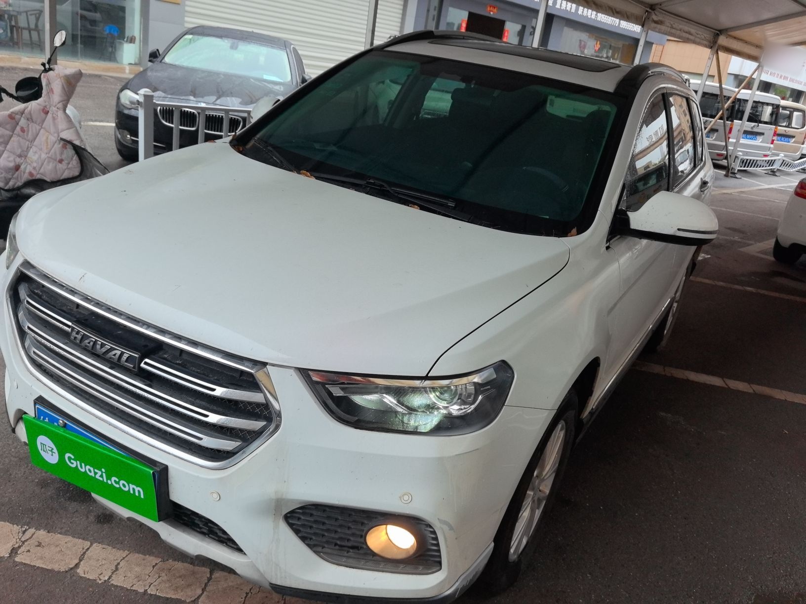 تحت مقدمة السيارة