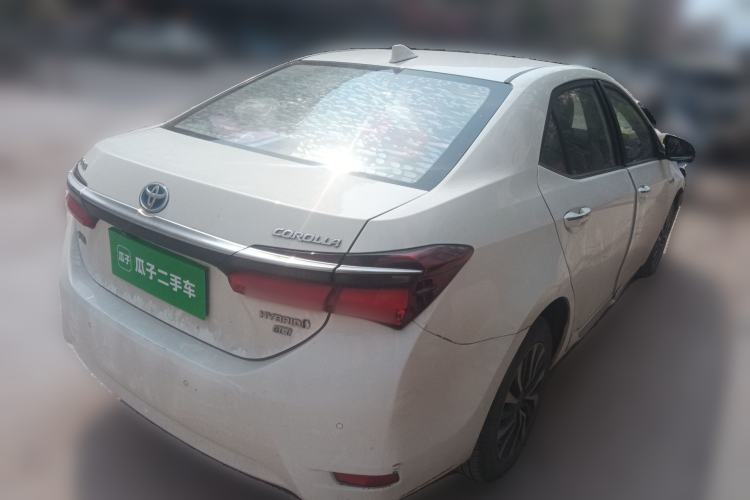 Used Toyota Corolla 2017 Revised Dual-Engine 1.8L E-CVT Elite Edition Rear Right 45 Deg