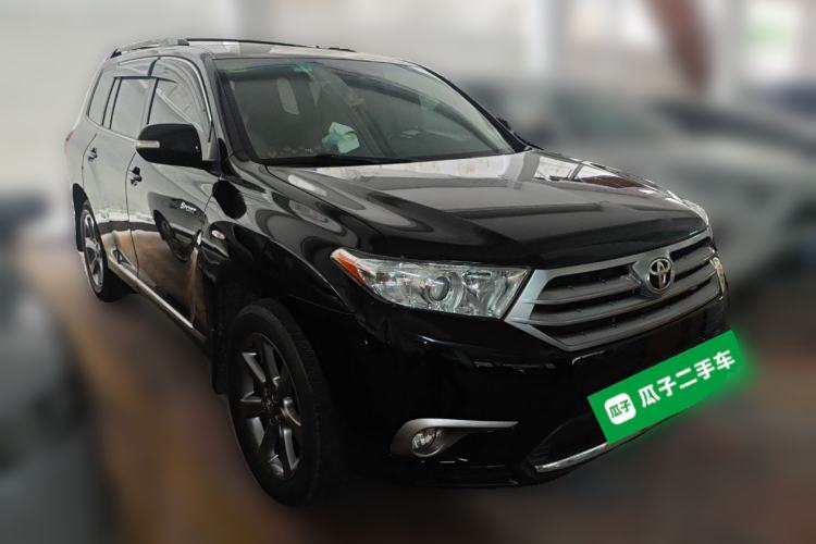 Used Toyota Highlander 2012 3.5L 4x4 7-Seater Luxury Edition Front Right 45 Deg