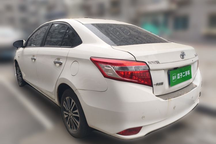 Used Toyota Vios 2016 1.5L Automatic ZhiZhen Xingyao Edition Rear Left 45 Deg