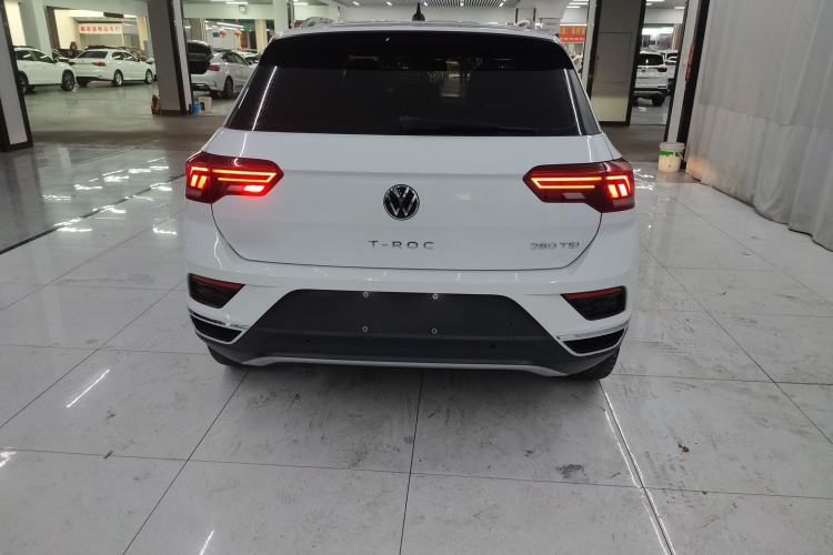 Used Volkswagen T-ROC 2021 280TSI DSG Two-Wheel Drive Comfort Connect Edition Rear