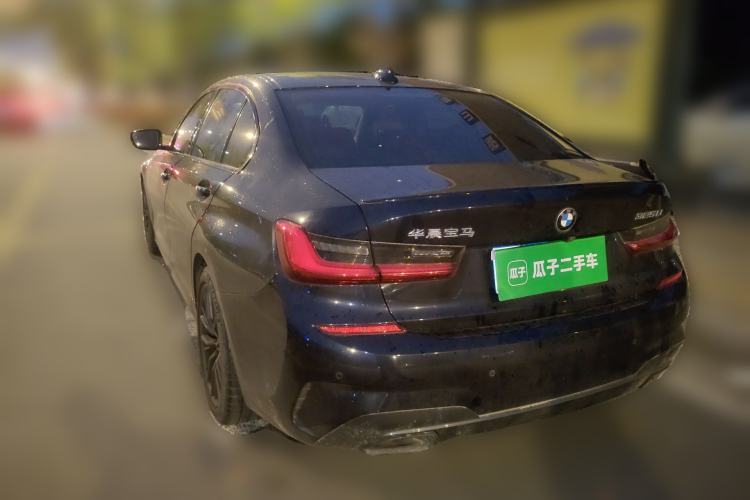 Used BMW 3 Series 2021 Second Facelift 325Li M Sport Night Edition Package Rear Left 45 Deg