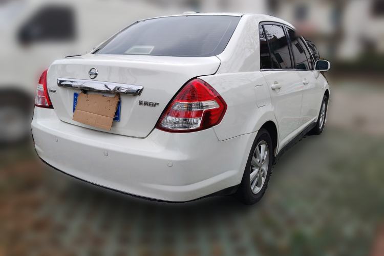 Used Nissan Tiida Sedan 2008 1.6L Manual Smart Version Rear Right 45 Deg