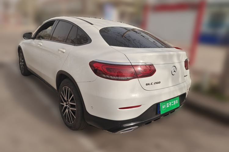 Used Mercedes-Benz GLC Coupe 2022 Refreshed GLC 260 4MATIC Coupe SUV Rear Left 45 Deg