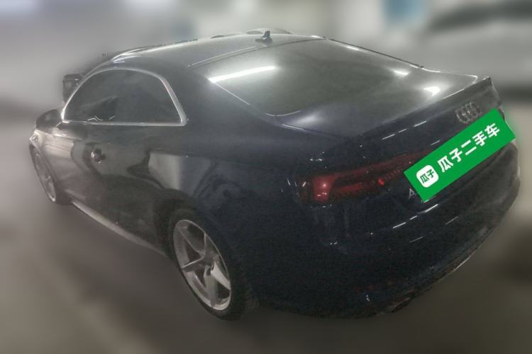 Used Audi A5 2019 Coupe 40 TFSI Fashion Edition China V Emission Standard Rear Left 45 Deg