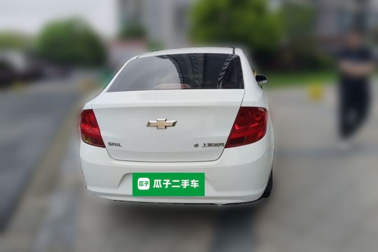 Used Chevrolet Sail 2013 Sedan 1.4L AMT Enjoy Edition Rear