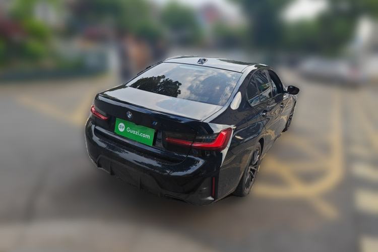 Used BMW 3 Series 2023 325i M Sport Night Edition Package Rear Right 45 Deg