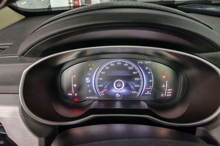 Used Geely Auto Emgrand X7 Sport 2018 1.8TD Automatic Two-Wheel Drive Smart Connect 4G Internet Edition Instrument Cluster