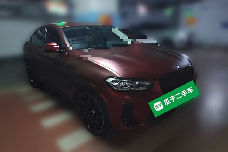 Used BMW X4 2022 xDrive 25i M Sport Package Front Right 45 Deg