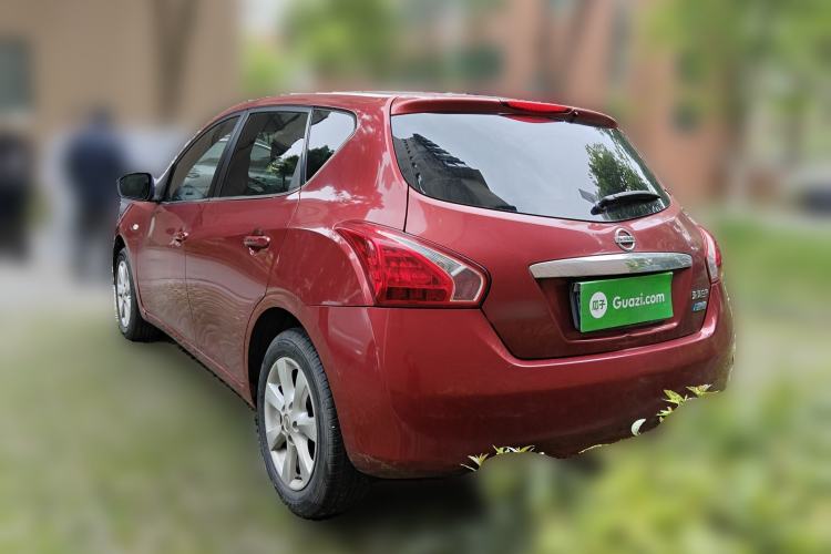 Used Nissan Tiida 2011 1.6L CVT Smart Version Rear Left 45 Deg