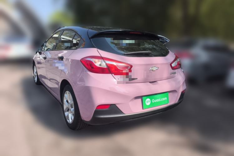 Used Chevrolet Cruze 2018 Hatchback 320 Automatic Pioneer Sunroof Edition Rear Left 45 Deg