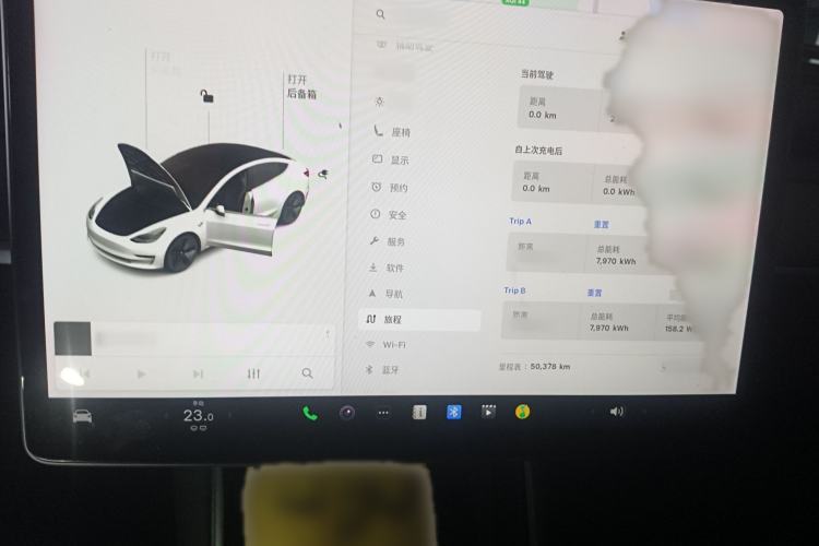 Used Tesla Model 3 2020 Revised Version Standard Range Rear-Wheel Drive – Upgraded Edition Instrument Cluster