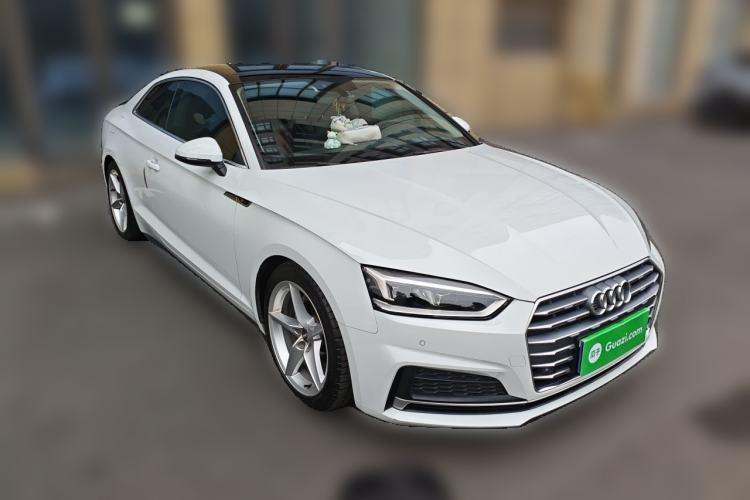 Used Audi A5 2019 Coupe 40 TFSI Fashion Edition China V Emission Standard Front Right 45 Deg