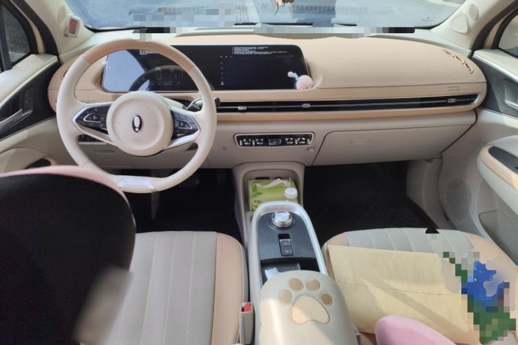 Used ORA Good Cat 2022 Morandi Edition 400km Standard Range Premium Version Lithium-Ion Battery Center Console