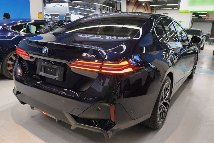 Used BMW 5 Series 2024 530i Leading Model M Sport Package Rear Right 45 Deg