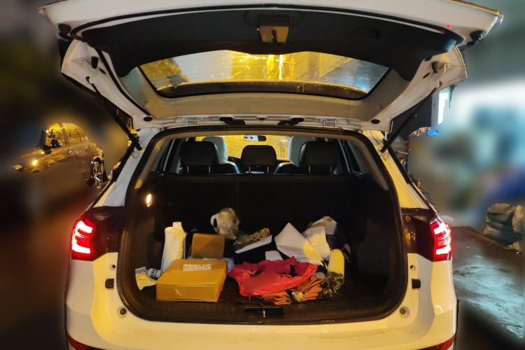 Used Zotye T600 Coupe 2017 1.5T Automatic Luxury Model Trunk