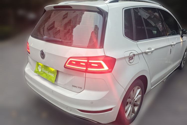 Used Volkswagen Golf Sportsvan 2019 280TSI Automatic Trendy Edition China V Standard Rear Right 45 Deg