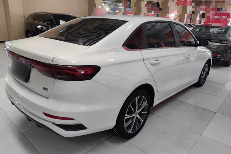 Used Geely Auto Emgrand 2022 4th Generation 1.5L CVT Flagship Model Rear Right 45 Deg