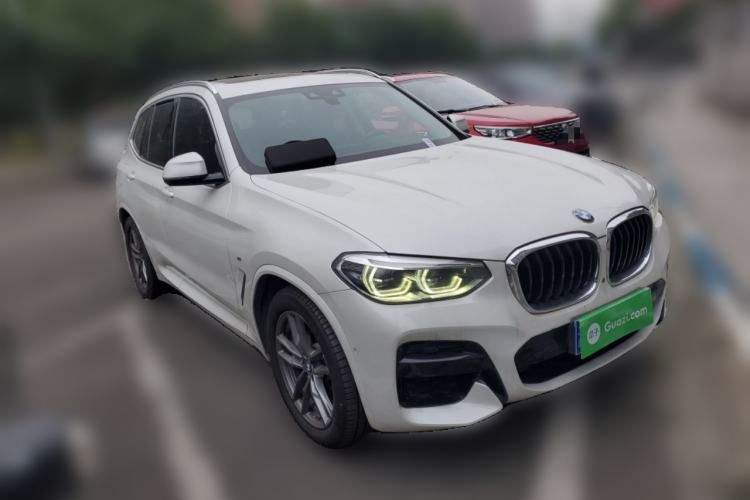 Used BMW X3 2020 xDrive28i M Sport Package Front Right 45 Deg