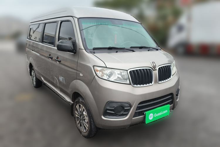 Used Jinbei New Hiace X30L 2021 1.5L Wealth Edition Bus Non-Air-Conditioned China VI Standard SWC15M Front Right 45 Deg