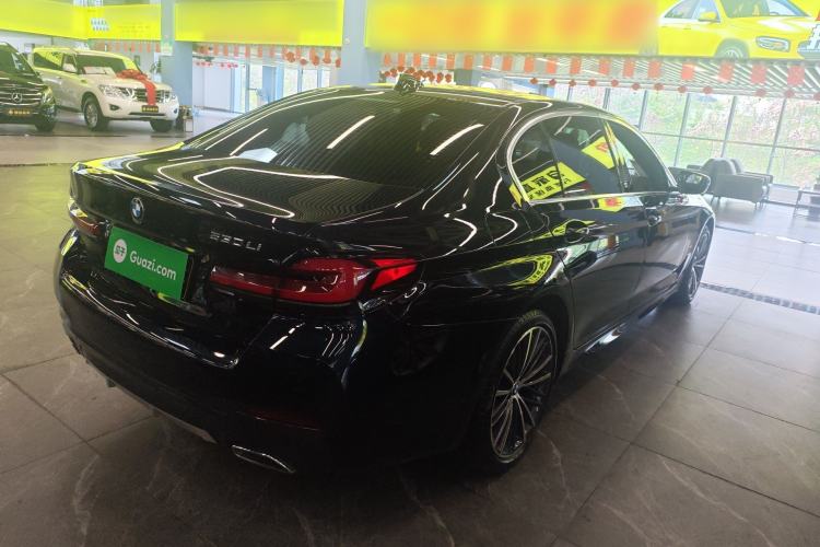 Used BMW 5 Series 2022 Restyled 530Li Leading Edition M Sport Package Rear Right 45 Deg