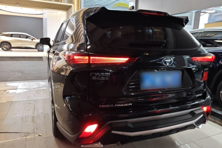 Used Toyota Highlander 2022 Dual-Engine 2.5L Four-Wheel Drive Prestige Version 7 Seats Rear Left 45 Deg