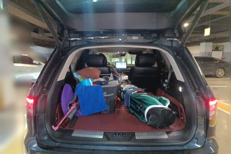 Used Lincoln Aviator 2021 3.0T V6 Four-Wheel Drive Luxury Edition Trunk