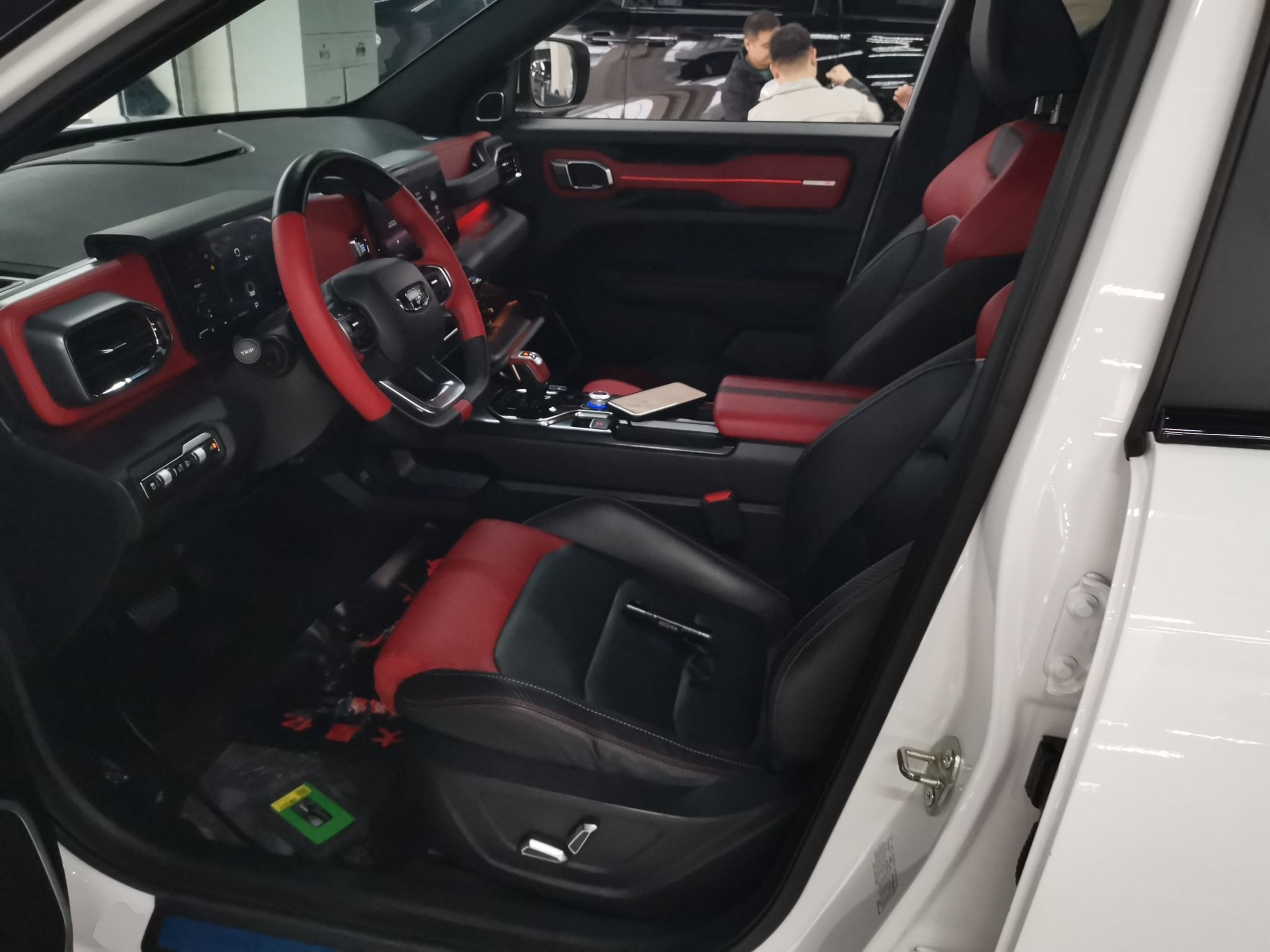Avant de la voiture