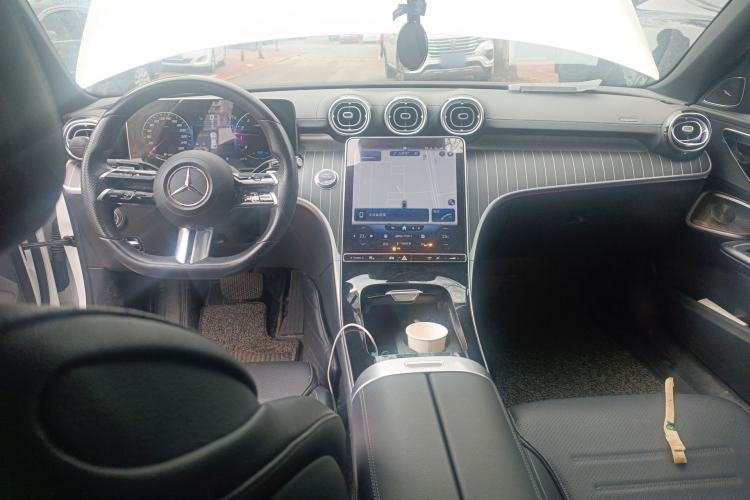 Used Mercedes-Benz C-Class 2022 C 260 L Obsidian Night Sport Edition Center Console