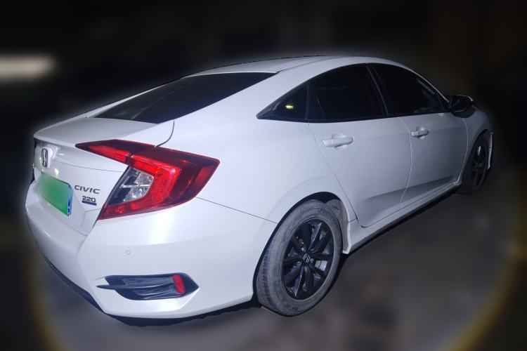 Used Honda Civic 2019 220TURBO CVT Dynamic Edition China VI Rear Right 45 Deg