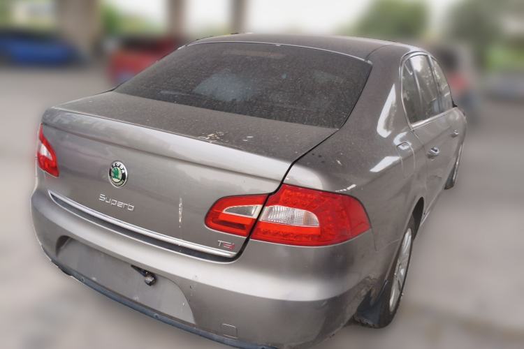 Used Skoda Superb 2009 1.8TSI Automatic Elegant Edition Rear Right 45 Deg