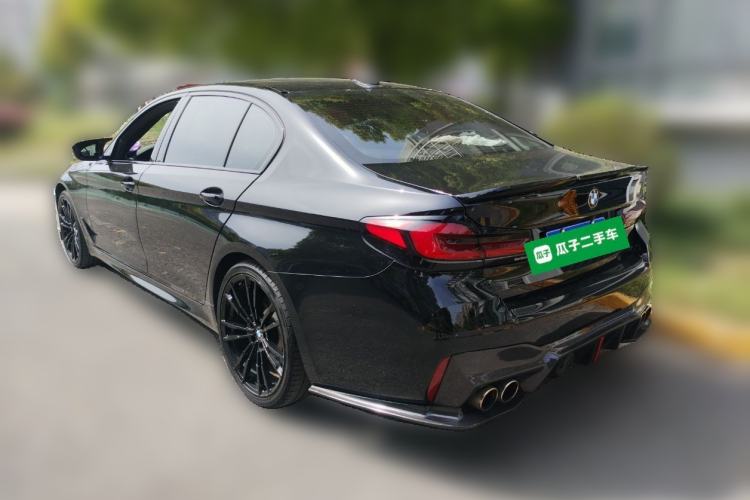 Used BMW 5 Series 2022 530Li Leading Model M Sport Package Rear Left 45 Deg