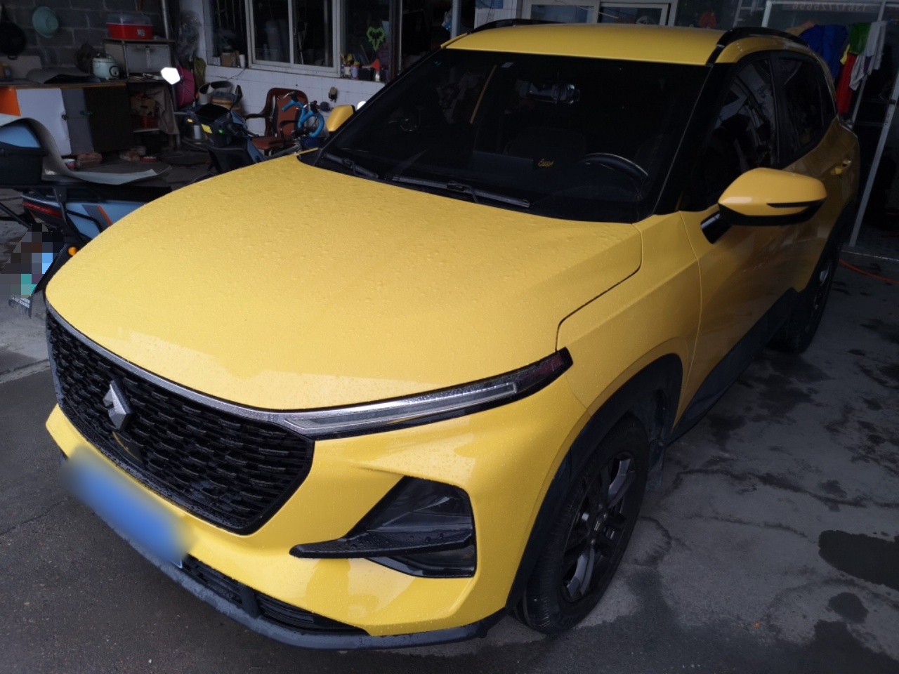 Parte inferior delantera