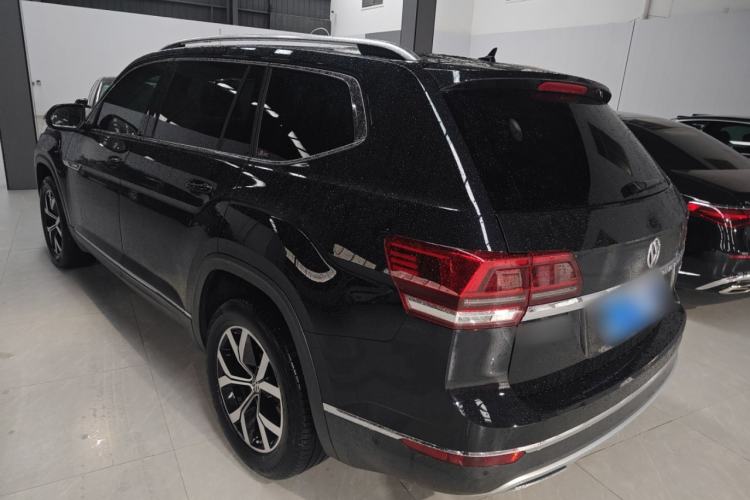 Used Volkswagen Teramont 2017 530 V6 Four-Wheel Drive Luxury Edition Rear Left 45 Deg