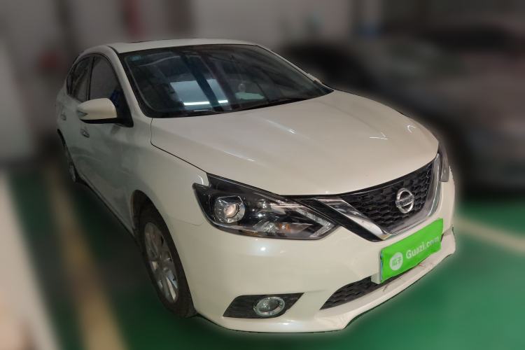 Used Nissan Sylphy 2019 1.6XV CVT Smart Connect Luxury Edition China V Standard Front Right 45 Deg