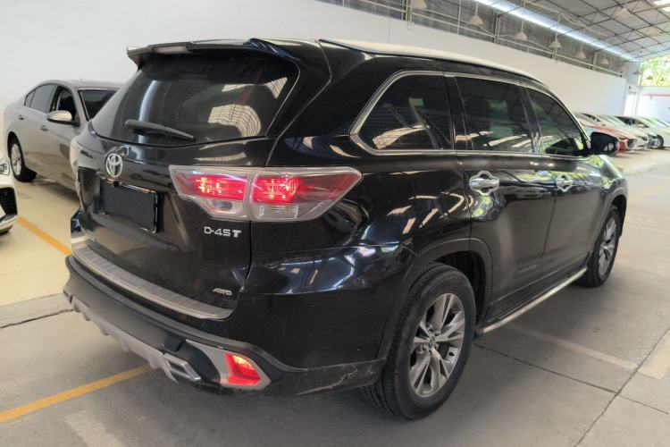 Used Toyota Highlander 2015 2.0T Four-Wheel Drive Elite Edition 7-Seater Rear Right 45 Deg