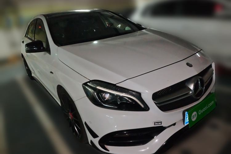 Used Mercedes-Benz A AMG 2016 AMG A 45 4MATIC Front Right 45 Deg