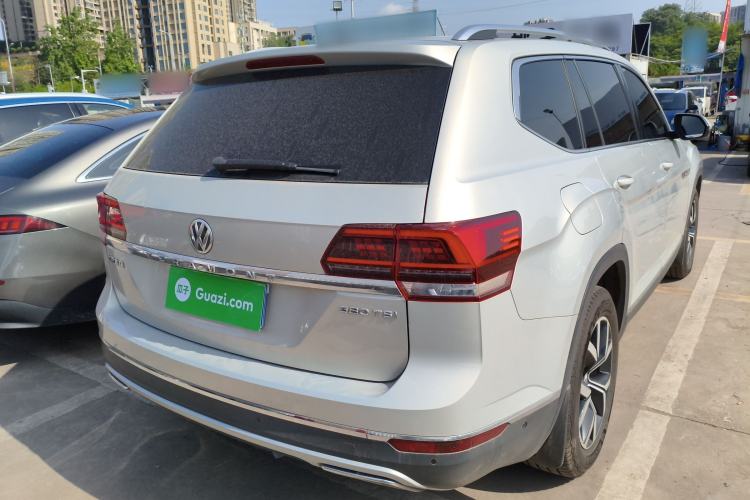 Used Volkswagen Teramont 2020 380TSI Four-Wheel Drive Luxury Version China VI Standard Rear Right 45 Deg