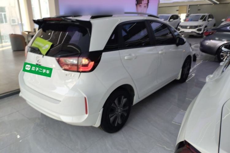 Used Honda Fit 2022 1.5L CVT Trendy Sunroof Edition Rear Right 45 Deg