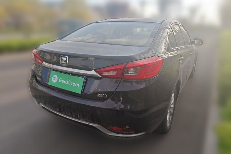 Used Zotye Z500 2015 1.5T Manual Luxury Model Rear Right 45 Deg