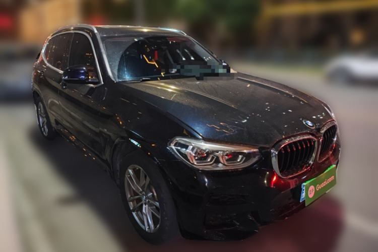 Used BMW X3 2021 xDrive25i M Sport Package Front Right 45 Deg