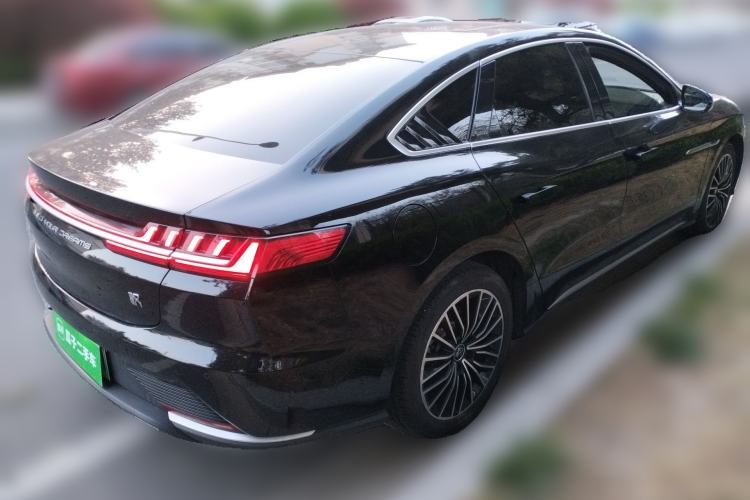 Used BYD Han 2021 EV Standard Range Luxury Model Rear Right 45 Deg