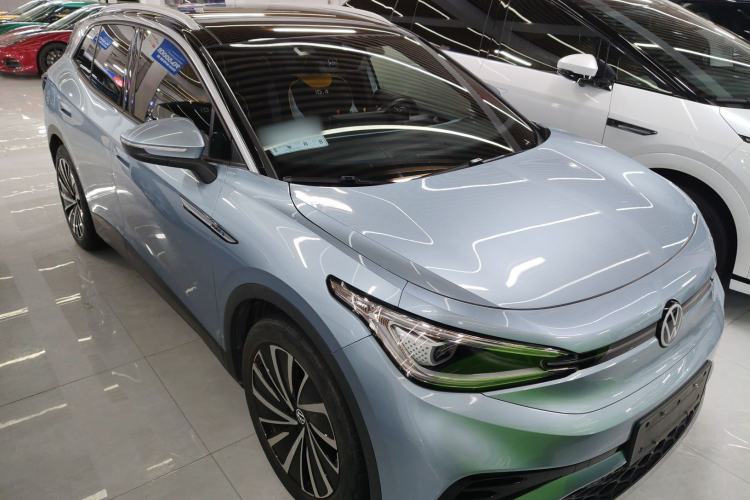 Used Volkswagen ID.4 X 2022 Pure Long-Range Version Front Right 45 Deg