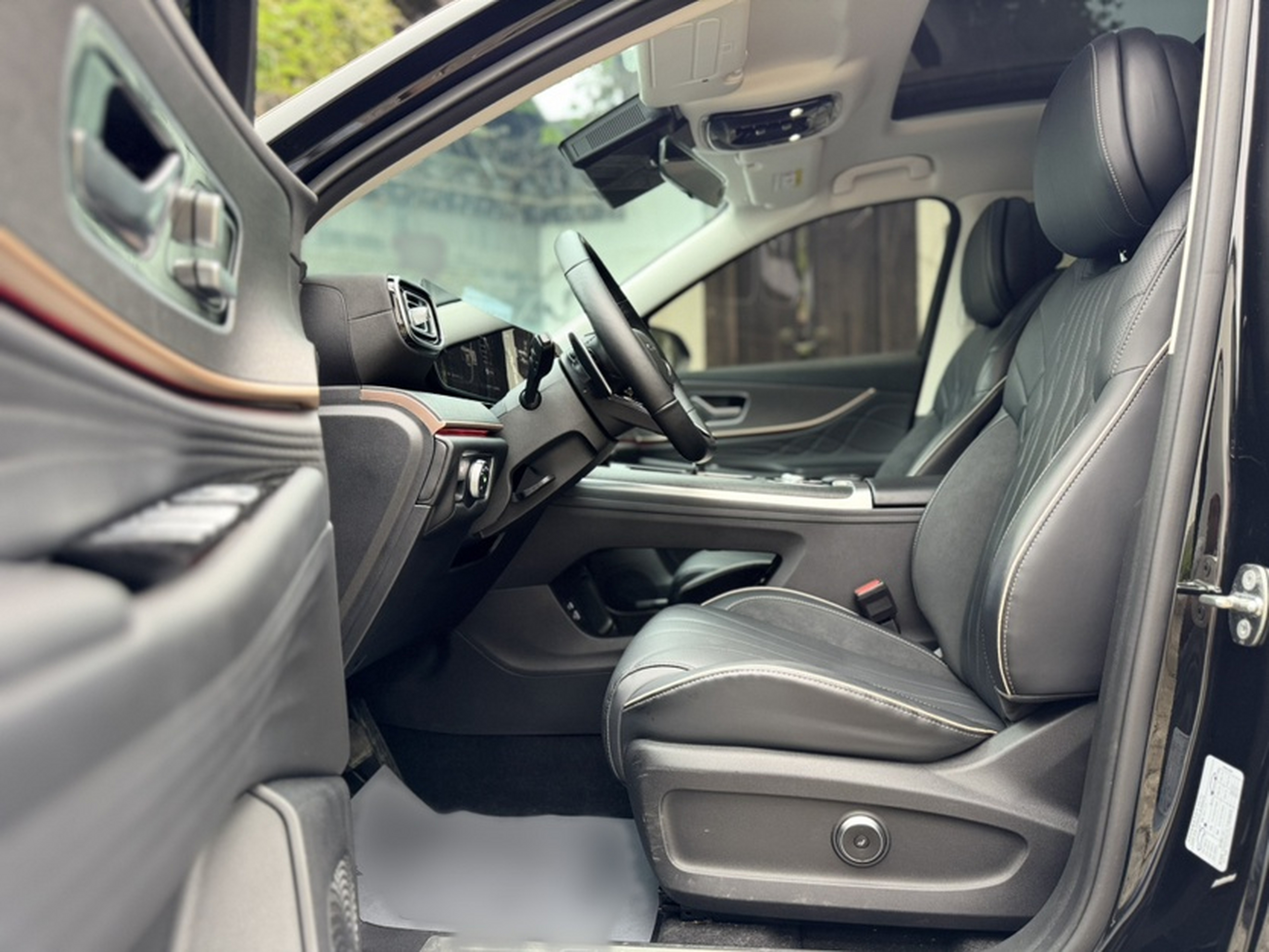 Avant de la voiture