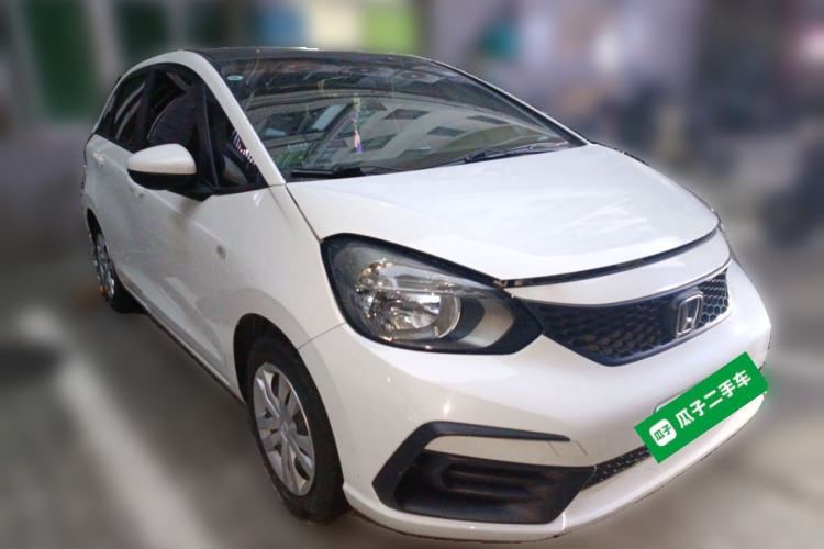 Used Honda Fit 2021 1.5L CVT Trend Edition Front Right 45 Deg