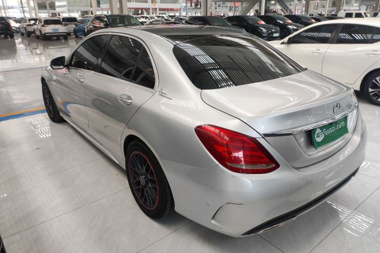 Used Mercedes-Benz C-Class 2015 Revised C 200 L Sport Edition Rear Left 45 Deg